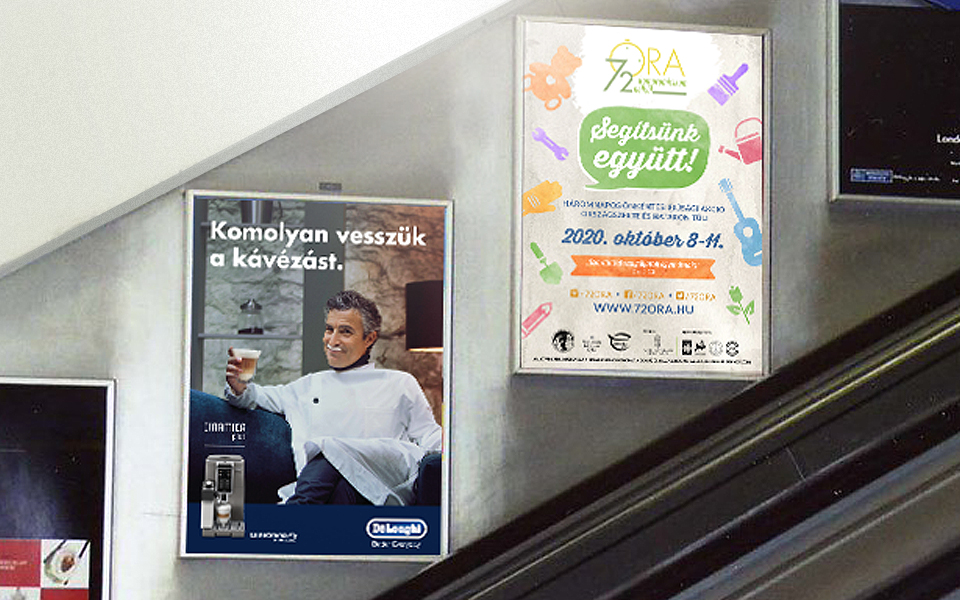 metró plakát